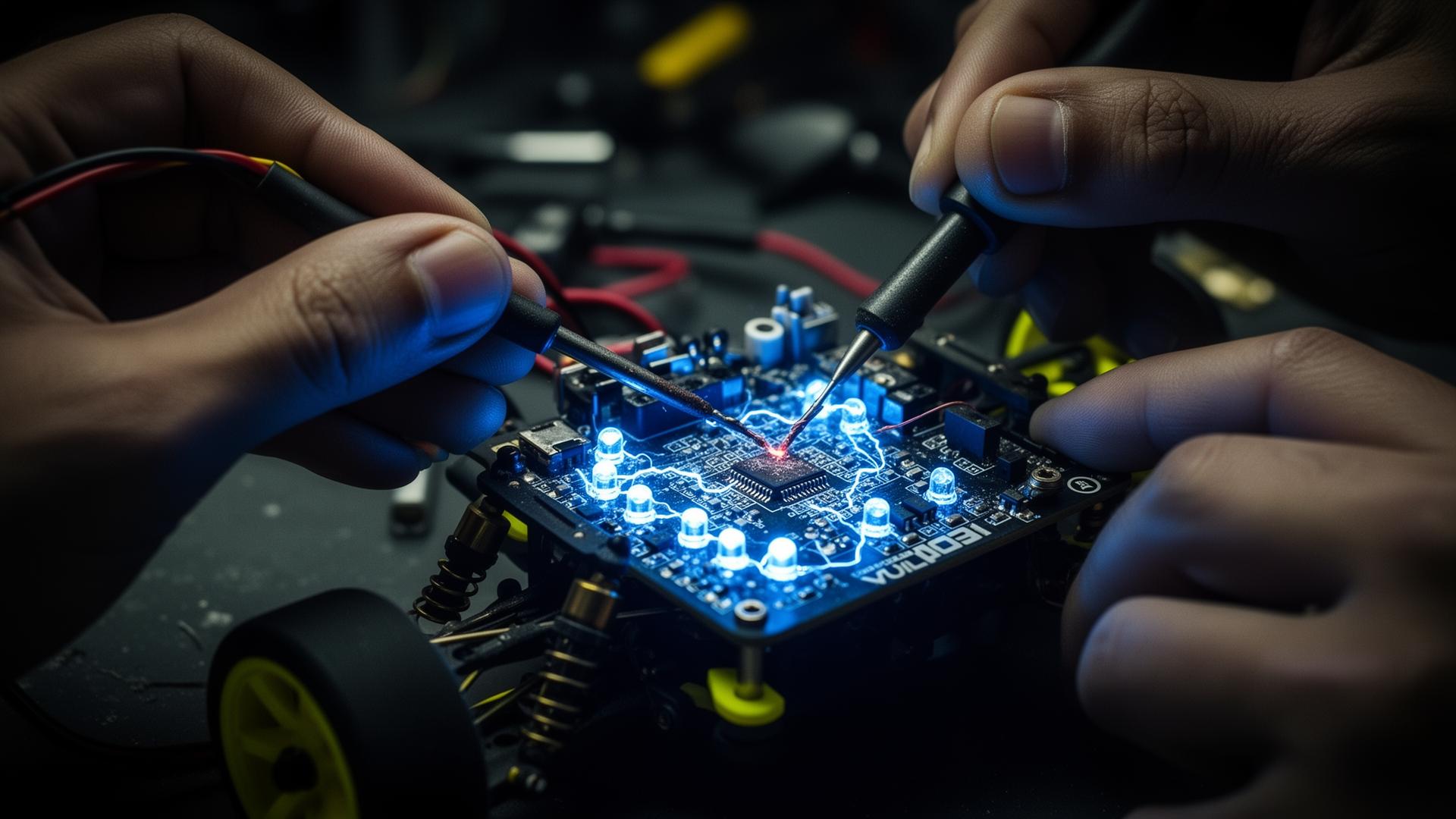 Building a DIY RC Car: Transmitter & Receiver from Scratch
